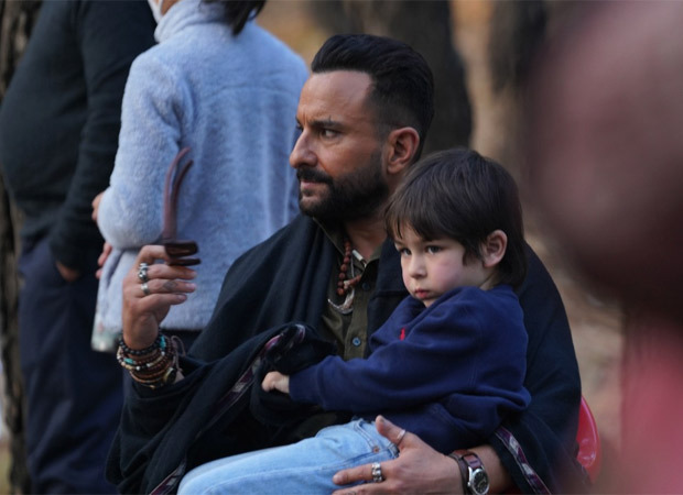 When Taimur Ali Khan visited father Saif Ali Khan on the sets of Bhoot Police