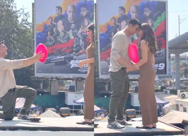 Akshay Kumar, Jacqueline Fernandez dance to Sooryavanshi song ‘Mere Yaaraa’ but it ends with hilarious twist, watch video 