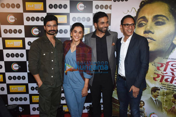 Photos: Celebs grace the screening of Rashmi Rocket