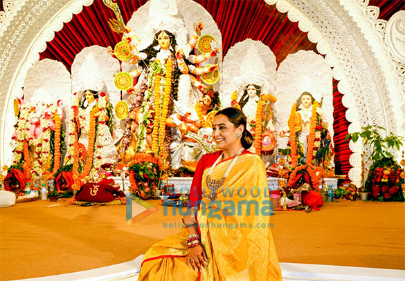 Photos: Rani Mukerji, Kajol, Sumona Chakraborty and others snapped at North Bombay Sarbojanin Durga Puja Samiti 2021