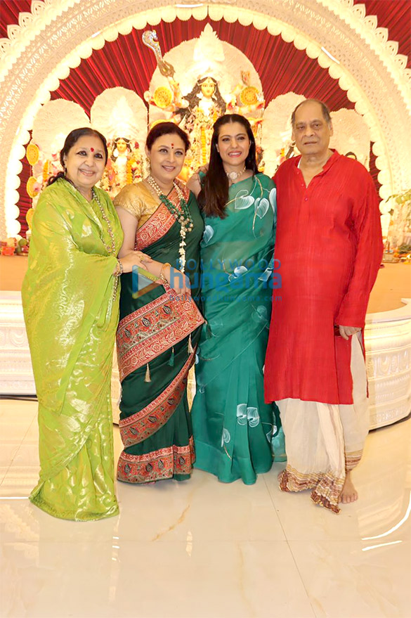 Photos: Rani Mukerji, Kajol, Sumona Chakraborty and others snapped at North Bombay Sarbojanin Durga Puja Samiti 2021