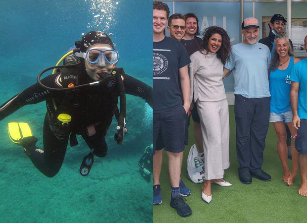 Priyanka Chopra goes scuba diving, gate crashes Citadel crew members' party Priyanka Chopra goes scuba diving, gate crashes Citadel crew members' party