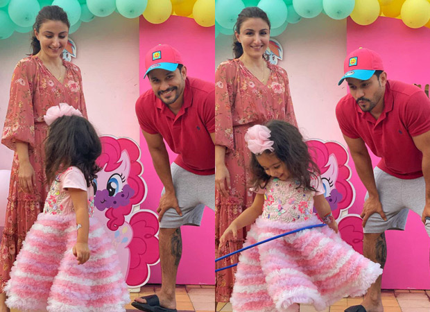 Soha Ali Khan shares photos from her daughter Inaaya Naumi Kemmu's birthday party on Instagram. Soha Ali Khan shares photos from her daughter Inaaya Naumi Kemmu's birthday party on Instagram.