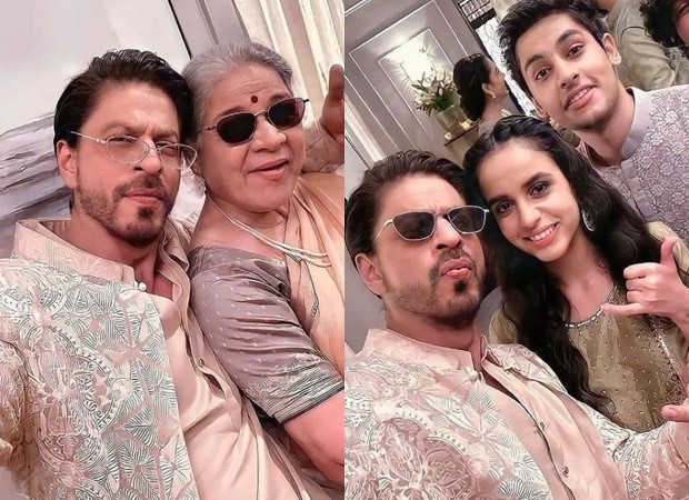 BTS: Shah Rukh Khan pouts as he poses with co-stars is these unseen pictures from latest Diwali ad