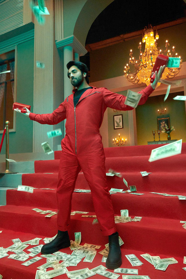 Ayushmann Khurrana is biggest fan of Money Heist, turns into Professor in new video