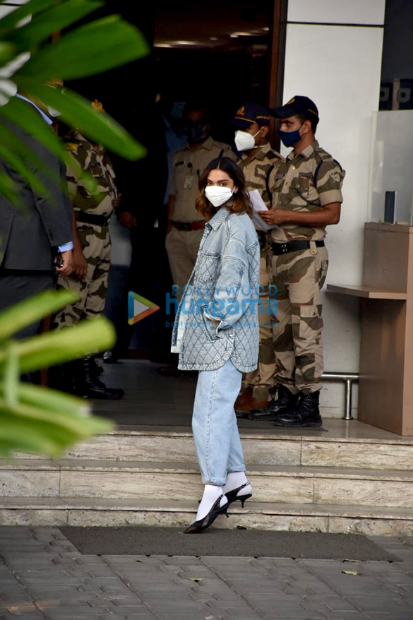 Photos: Deepika Padukone and Nora Fatehi snapped at the airport
