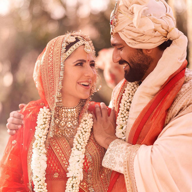 Katrina Kaif-Vicky Kaushal Wedding: Bride wore custom-made Sabyasachi lehenga with uncut diamonds in 22k gold; paid homage to groom's Punjabi heritage 