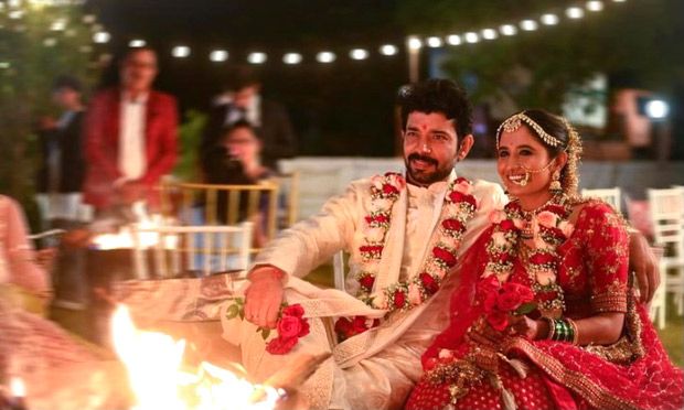 Vineet Kumar Singh ties the knot with Ruchiraa Gormaray; see first wedding photo here Vineet Kumar Singh ties the knot with Ruchiraa Gormaray; see first wedding photo here