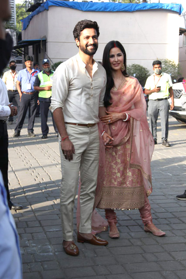 Katrina Kaif and Vicky Kaushal return to Mumbai after their wedding