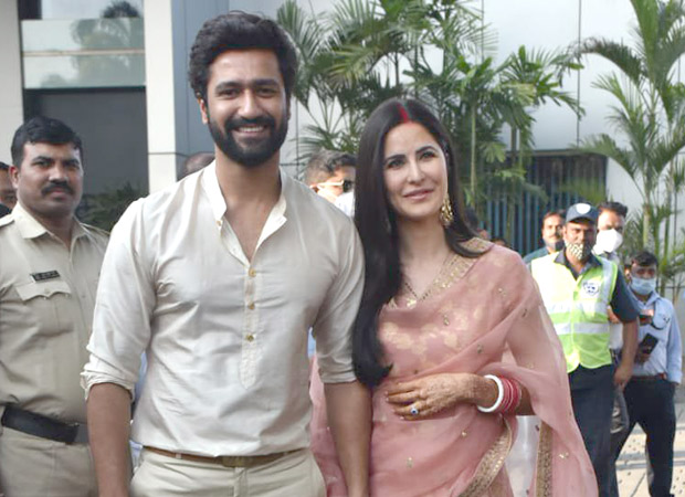 Katrina Kaif and Vicky Kaushal return to Mumbai after their wedding
