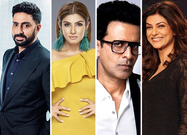 Abhishek Bachchan and Raveena Tandon are the No. 1 OTT stars in the country, Manoj Bajpayee and Sushmita Sen follow