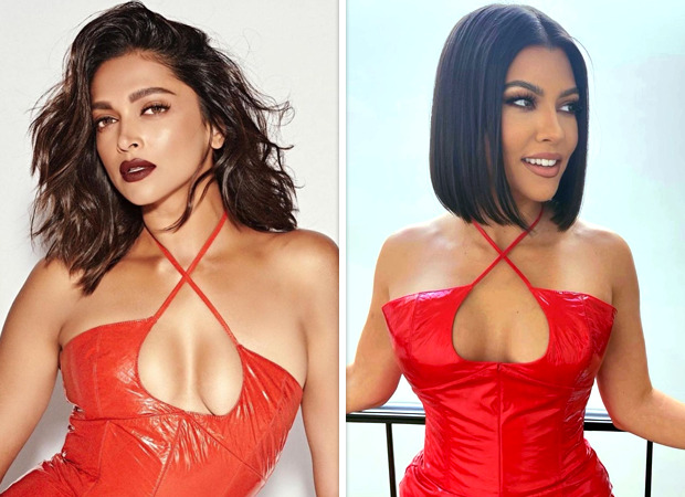 FASHION FACE-OFF: Deepika Padukone or Kourtney Kardashian – Who wore cross  neck bold red latest dress better? : Bollywood News - Bollywood Hungama