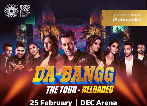 Salman Khan announces Da-Bangg Tour at Expo 2020 in Dubai; Disha Patani, Pooja Hegde, Sonakshi Sinha, Aayush Sharma among others join the line-up