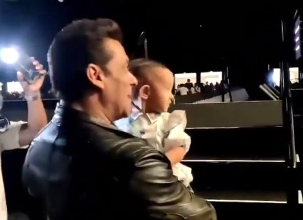 Salman Khan enters the Da-Bangg Tour reloaded venue with the cutest companion; watch