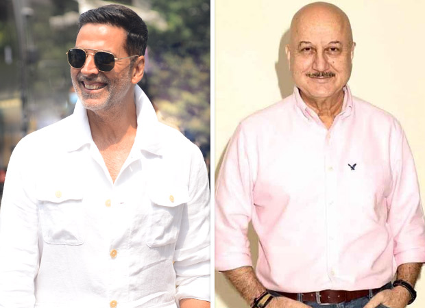 Akshay Kumar praises Anupam Kher for The Kashmir Files, says 'its amazing to see audience back in cinemas in large number' Akshay Kumar praises Anupam Kher for The Kashmir Files, says 'its amazing to see audience back in cinemas in large number'