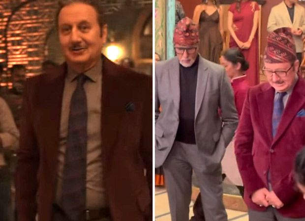 Anupam Kher celebrates his birthday on sets of Unnchai with Amitabh Bachchan, Danny Denzongpa, and Boman Irani; See photos Anupam Kher celebrates his birthday on sets of Unnchai with Amitabh Bachchan, Danny Denzongpa, and Boman Irani; See photos
