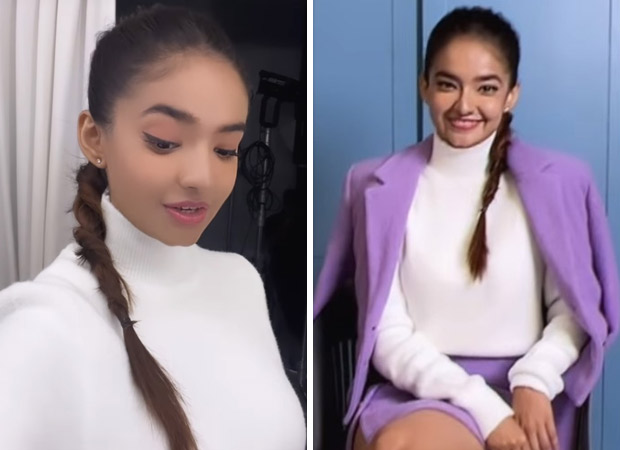 Anushka Sen is 'ready for the day' in transformation Instagram reel donning purple mini skirt and blazer Anushka Sen is 'ready for the day' in transformation Instagram reel donning purple mini skirt and blazer
