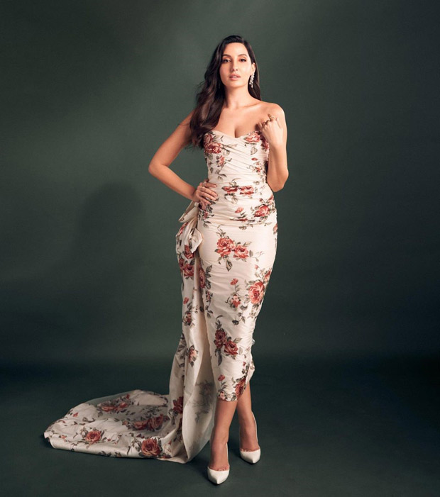 Nora Fatehi stuns in a luxurious all-Fendace outfit in Abu Dhabi - Times of  India