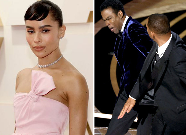 Zoë Kravitz calls out Will Smith for slapping Chris Rock onstage at Oscars 2022 - "We are apparently assaulting people on stage now"