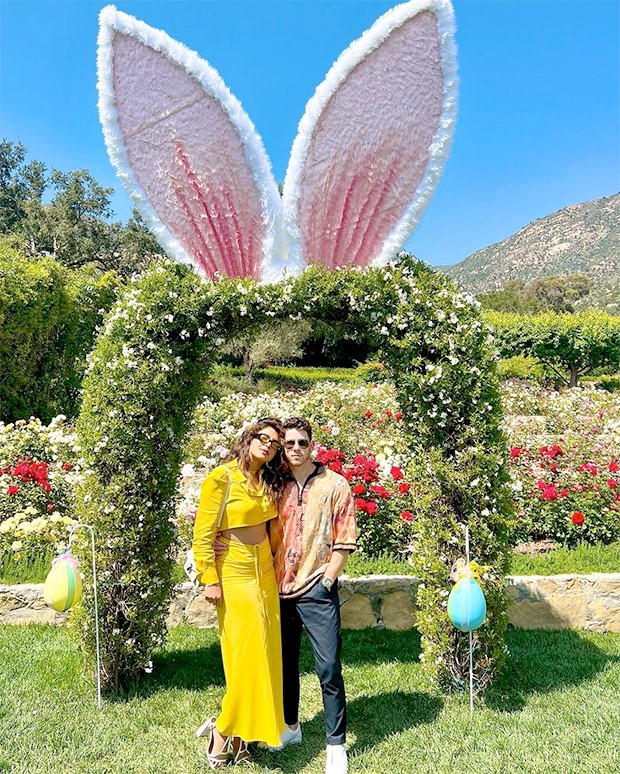 Priyanka Chopra and Nick Jonas celebrate Easter; share photos Priyanka Chopra and Nick Jonas celebrate Easter; share photos