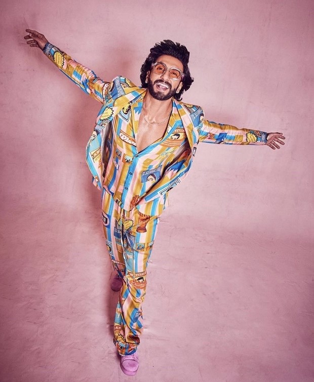 Ranveer Singh dons three-piece graphic-printed suit with Christian