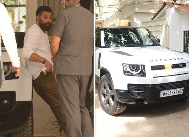 Sunny Deol snapped with his new Land Rover Defender worth over Rs. 1 cr! Sunny Deol snapped with his new Land Rover Defender worth over Rs. 1 cr!