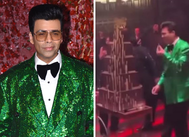 Karan Johar opts for a five-tier cake for his 50th birthday bash
