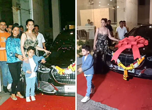 Dhaakad star Kangana Ranaut pampers herself with a new Mercedes-Benz worth over Rs. 5 cr!
