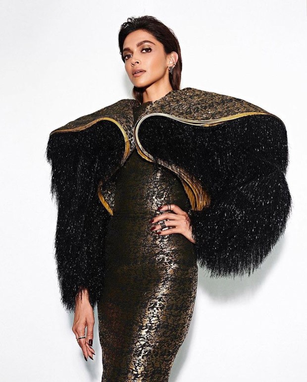 Deepika Padukone flaunts custom black gown by Louis Vuitton at Cannes; see  pictures