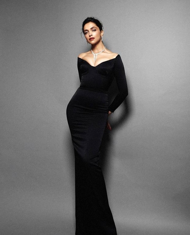 Cannes 2022: Deepika Padukone casts a spell in Alex Perry off-shoulder black bodycon gown at French Riviera