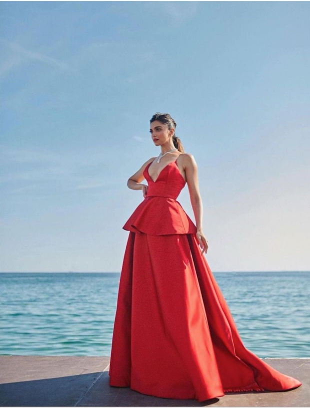 Cannes 2022: Deepika Padukone mesmerises in plunging neckline