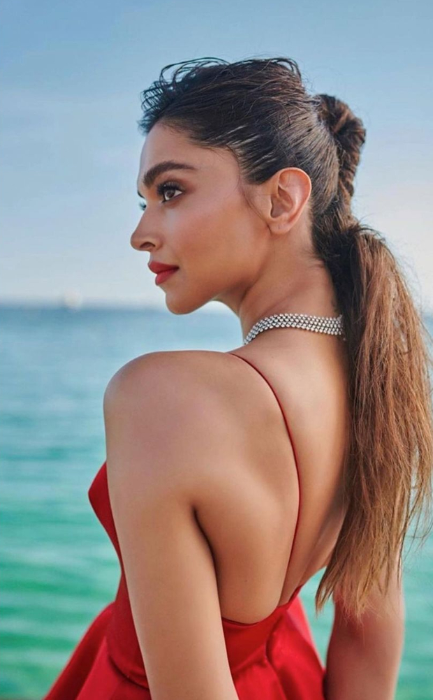 Deepika Padukone's second custom Louis Vuitton look at the 2022 Cannes Film  Festival was a sexy black dress