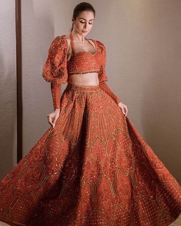 malaika arora in red dress Malaika Arora Shines in Stunning Red Dress