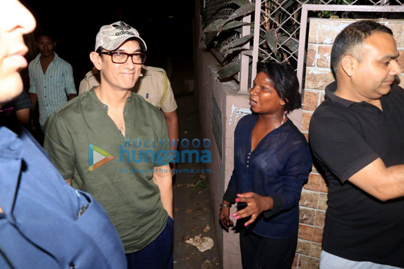 Photos: Aamir Khan snapped at a dubbing studio in Bandra