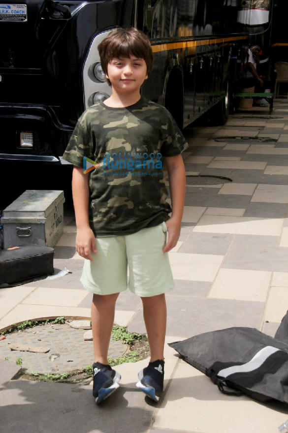 Photos: Jacqueline Fernandez and AbRam Khan spotted at Gauri Khan's store in Santacruz