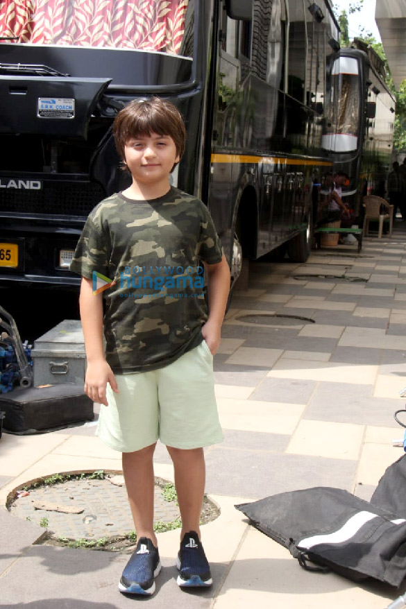 Photos: Jacqueline Fernandez and AbRam Khan spotted at Gauri Khan's store in Santacruz
