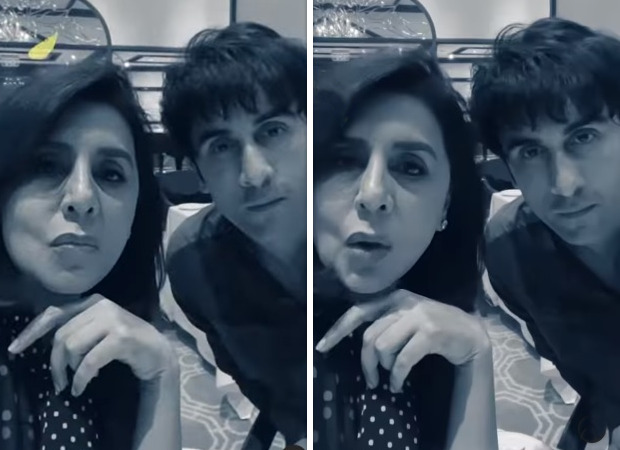 Ranbir Kapoor and Neetu Kapoor take up Aamir Khan-Kareena Kapoor Khan's Laal Singh Chaddha feather challenge, watch video