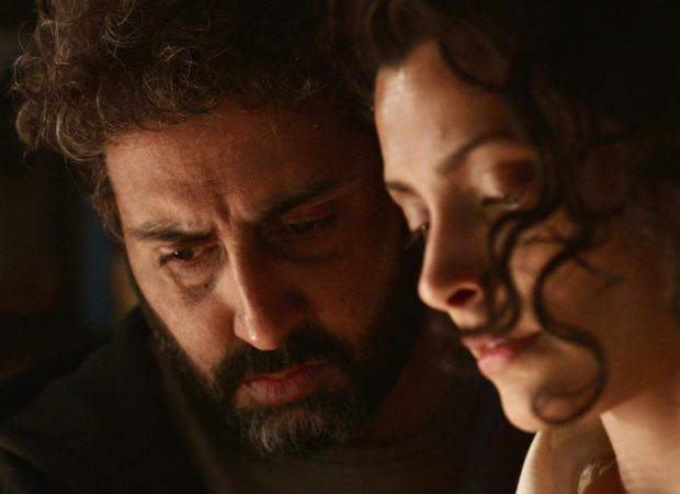 Abhishek Bachchan and Saiyami Kher star in first look of R. Balki's Ghoomer, see photo Abhishek Bachchan and Saiyami Kher star in first look of R. Balki's Ghoomer, see photo