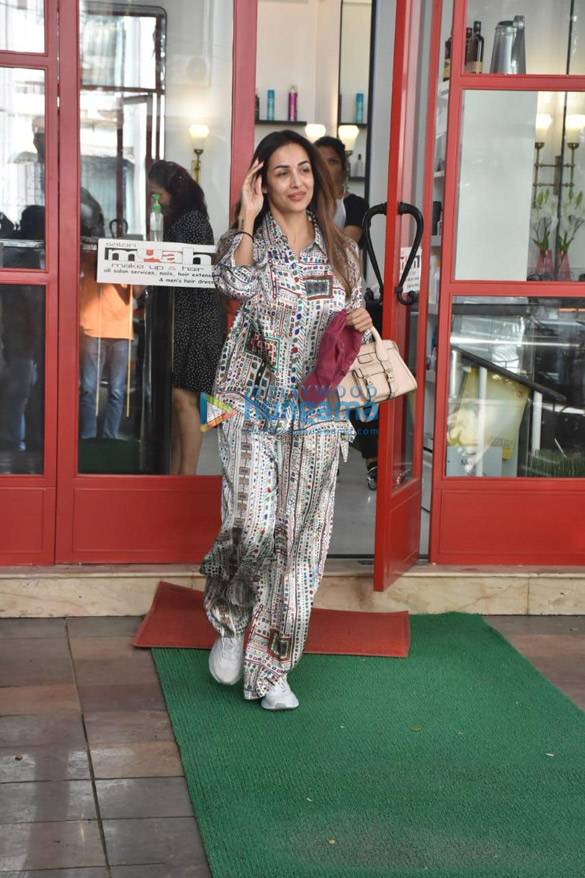 Photos: Malaika Arora snapped at Muah salon