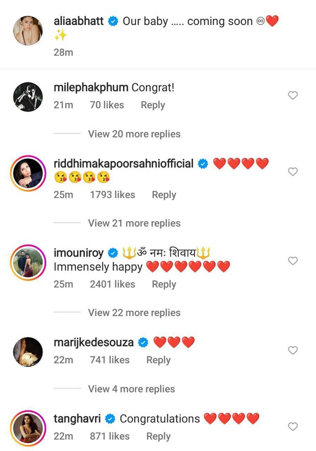 Alia Bhatt-Ranbir Kapoor announce pregnancy; receive best wishes from Priyanka Chopra, Karan Johar, Tiger Shroff, Thai actor & KinnPorsche star Mile Phakphum Romsaithong