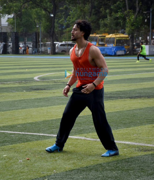 Photos: Tiger Shroff, Zaid Darbar and others snapped at an All-Star football match