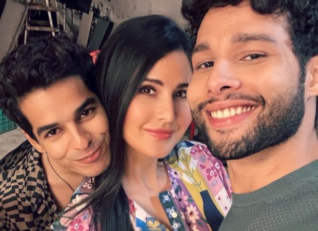 Katrina Kaif kicks off PhoneBhoot promotions with Siddhant Chaturvedi and Ishaan Khatter: “Back with my boys”