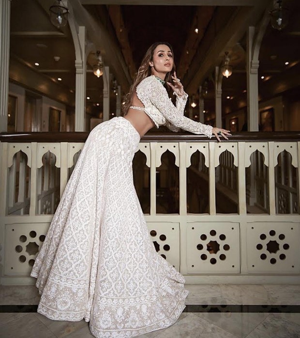 malaika arora white dress