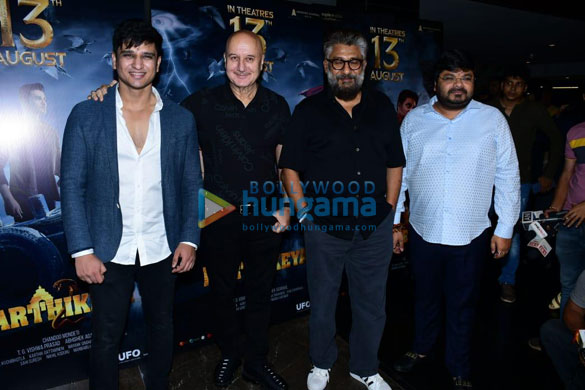 Photos: Celebs grace the screening of Karthikeya 2