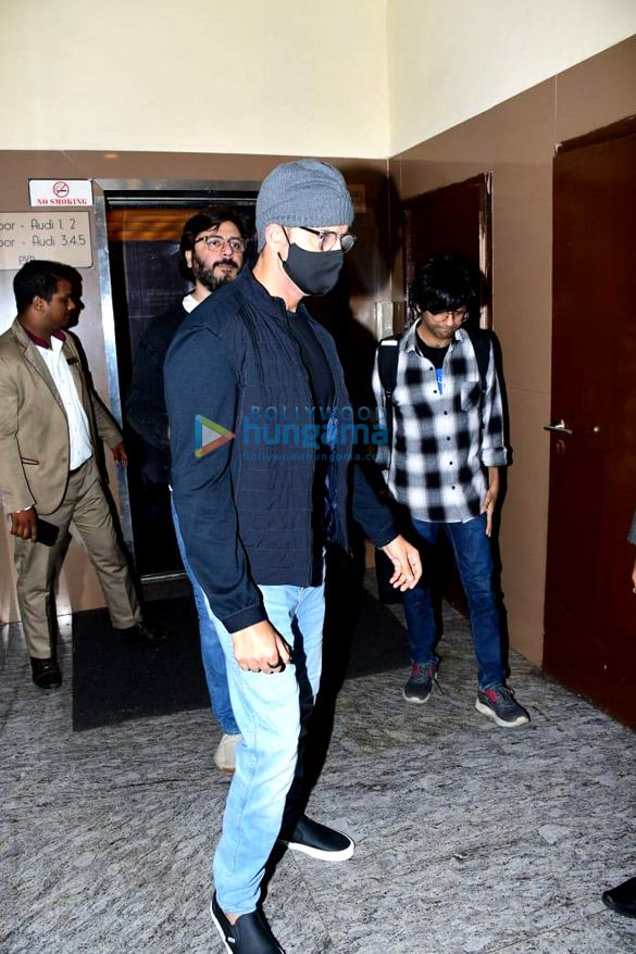 Photos: Hrithik Roshan and Goldie Behl snapped at PVR Juhu