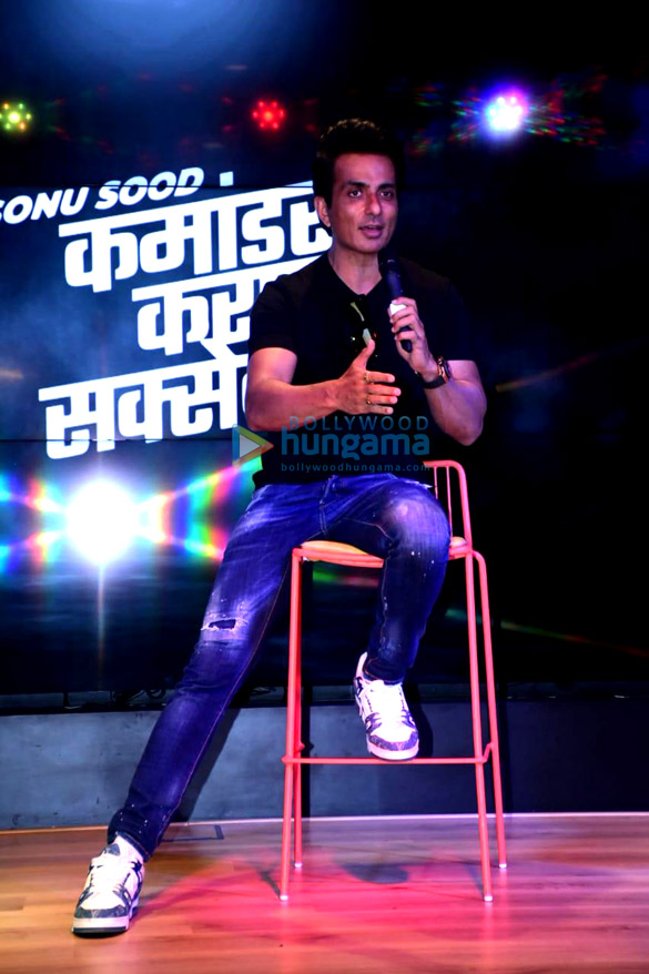 Photos: Sonu Sood attends the announcement of Spotify's newest podcast series Commander Karan Saxena