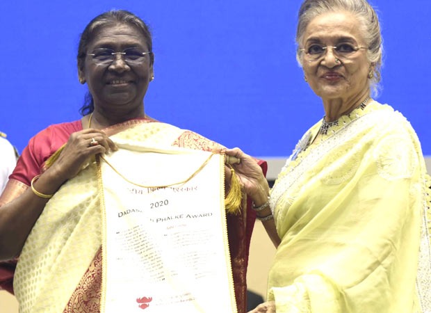 Asha Parekh receives Dada Saheb Phalke Award at National Film Awards ‘The recognition comes to me just one day before my 80th birthday’