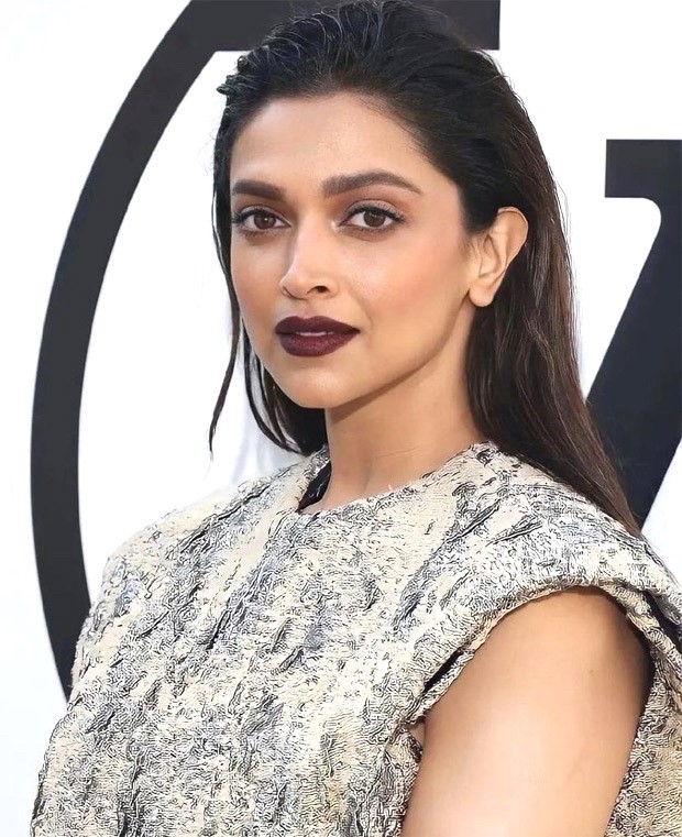 Deepika Padukone makes a jaw-dropping appearance at Louis Vuitton's show  with a black oversized outfit - Masala