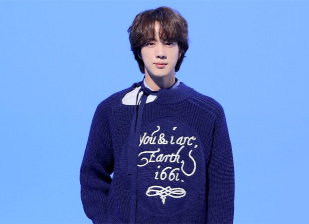 jin blue sweater