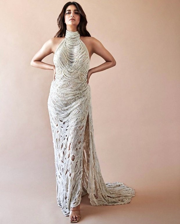 Keerthy Suresh looks divine in ivory pearl string gown worth Rs. 2.25 Lakh as she decks up for a photo-shoot